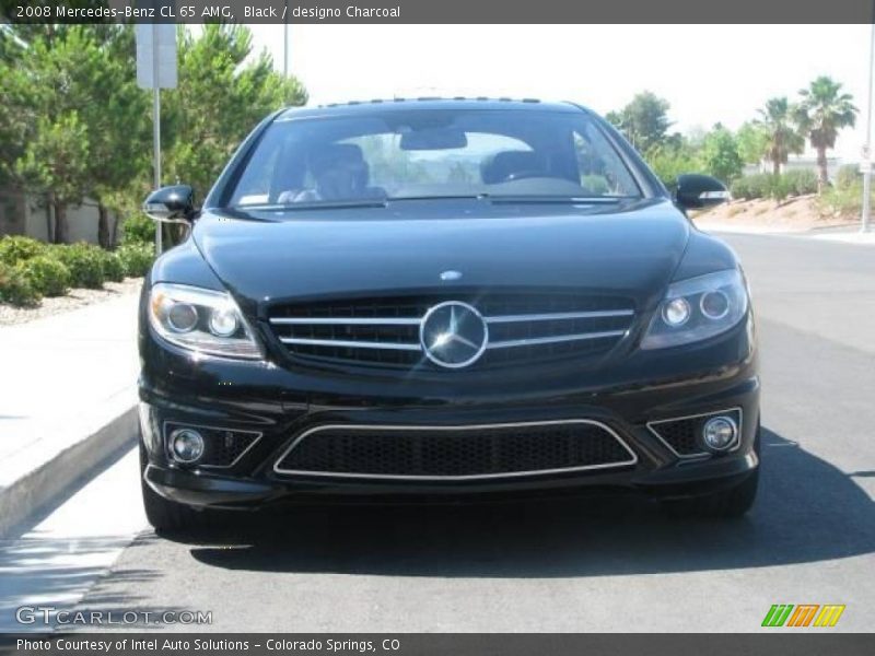 Black / designo Charcoal 2008 Mercedes-Benz CL 65 AMG
