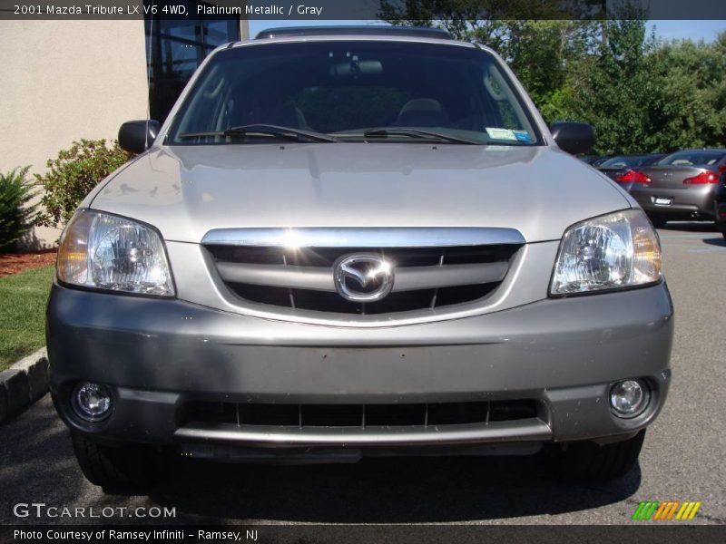 Platinum Metallic / Gray 2001 Mazda Tribute LX V6 4WD