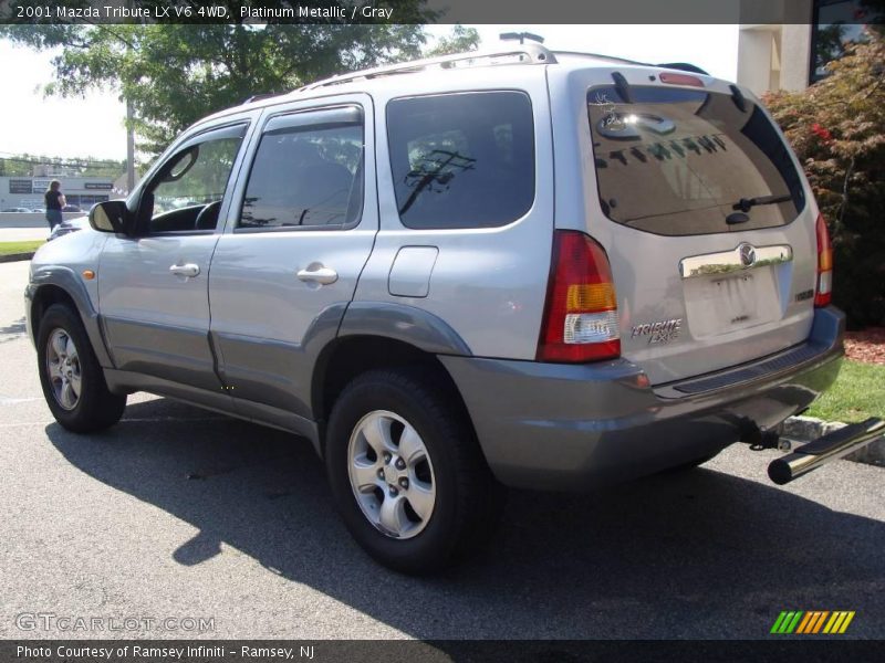 Platinum Metallic / Gray 2001 Mazda Tribute LX V6 4WD