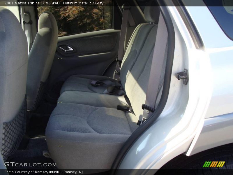 Platinum Metallic / Gray 2001 Mazda Tribute LX V6 4WD
