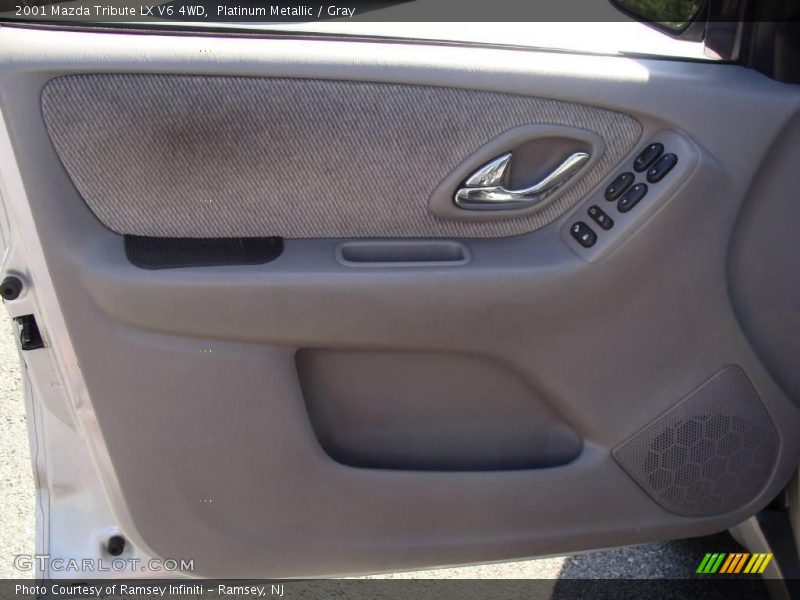 Platinum Metallic / Gray 2001 Mazda Tribute LX V6 4WD