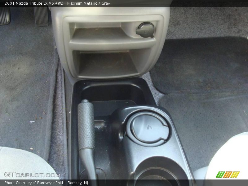 Platinum Metallic / Gray 2001 Mazda Tribute LX V6 4WD