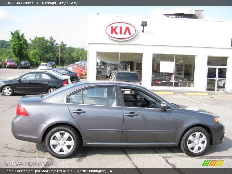 Midnight Gray / Gray 2009 Kia Optima LX