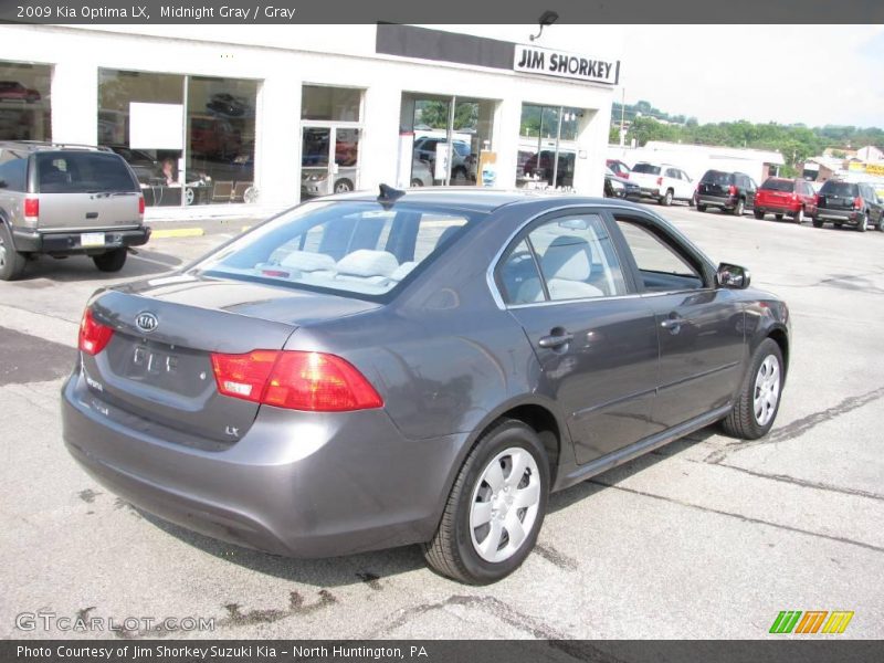 Midnight Gray / Gray 2009 Kia Optima LX