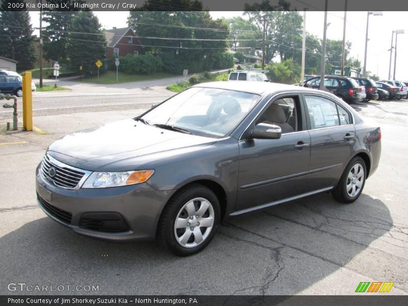 Midnight Gray / Gray 2009 Kia Optima LX