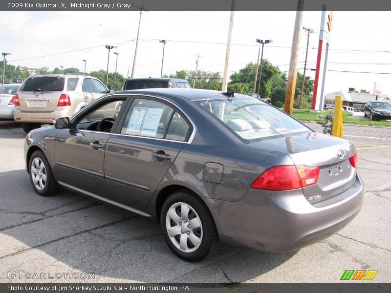 Midnight Gray / Gray 2009 Kia Optima LX