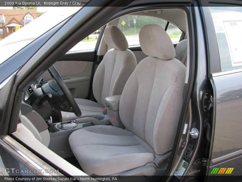 Midnight Gray / Gray 2009 Kia Optima LX