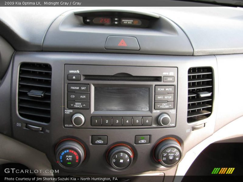 Midnight Gray / Gray 2009 Kia Optima LX