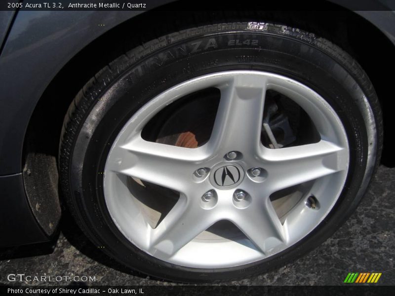 Anthracite Metallic / Quartz 2005 Acura TL 3.2