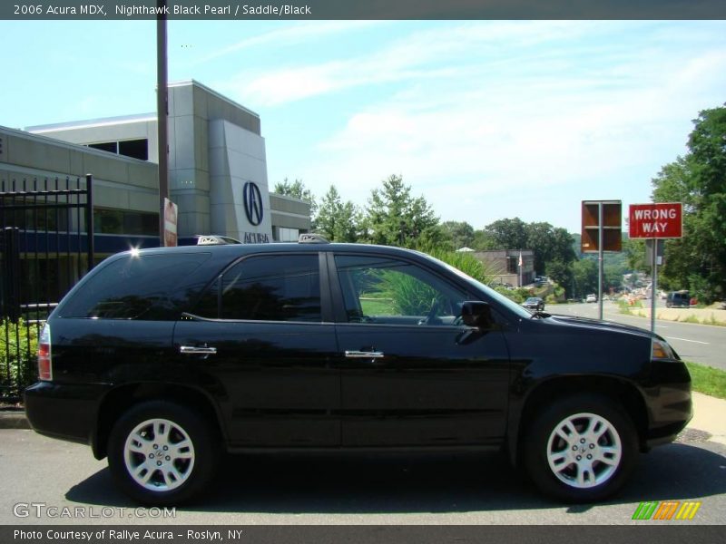 Nighthawk Black Pearl / Saddle/Black 2006 Acura MDX
