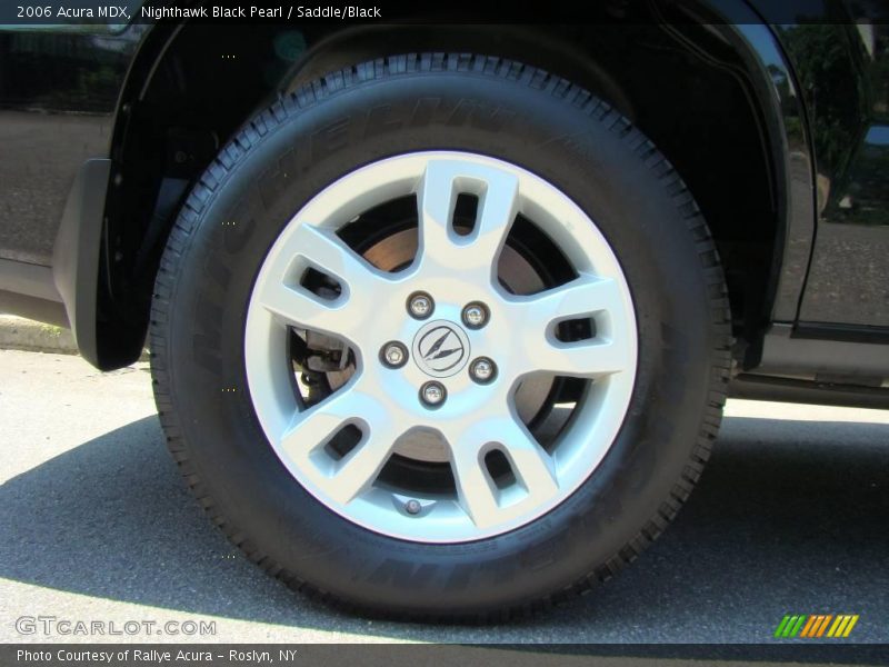 Nighthawk Black Pearl / Saddle/Black 2006 Acura MDX