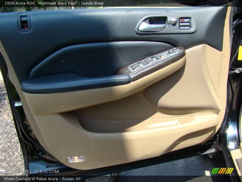 Nighthawk Black Pearl / Saddle/Black 2006 Acura MDX
