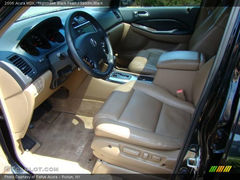 Nighthawk Black Pearl / Saddle/Black 2006 Acura MDX