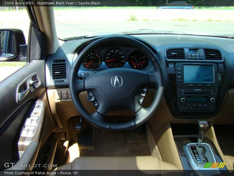 Nighthawk Black Pearl / Saddle/Black 2006 Acura MDX
