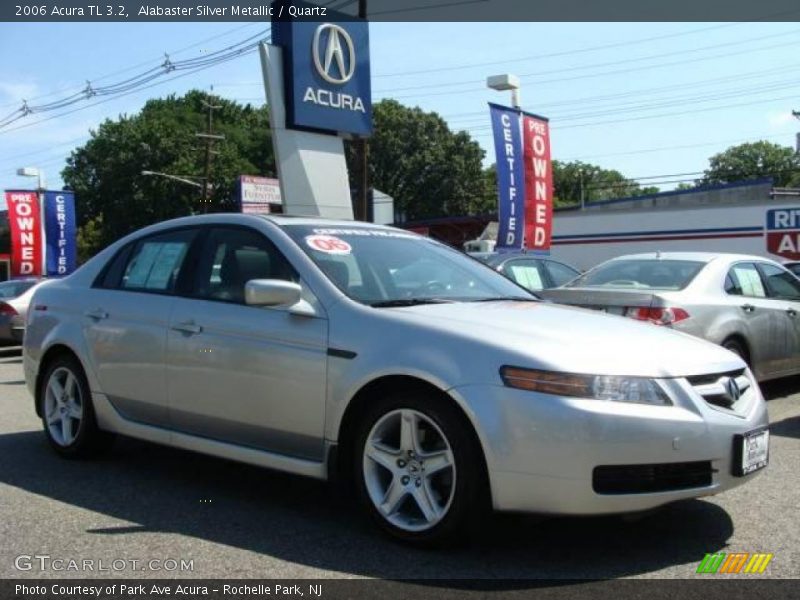 Alabaster Silver Metallic / Quartz 2006 Acura TL 3.2
