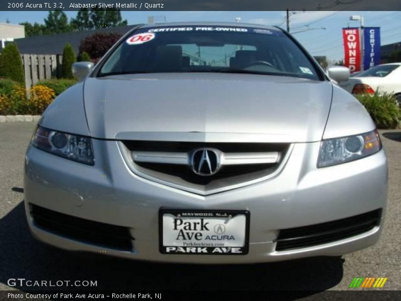 Alabaster Silver Metallic / Quartz 2006 Acura TL 3.2