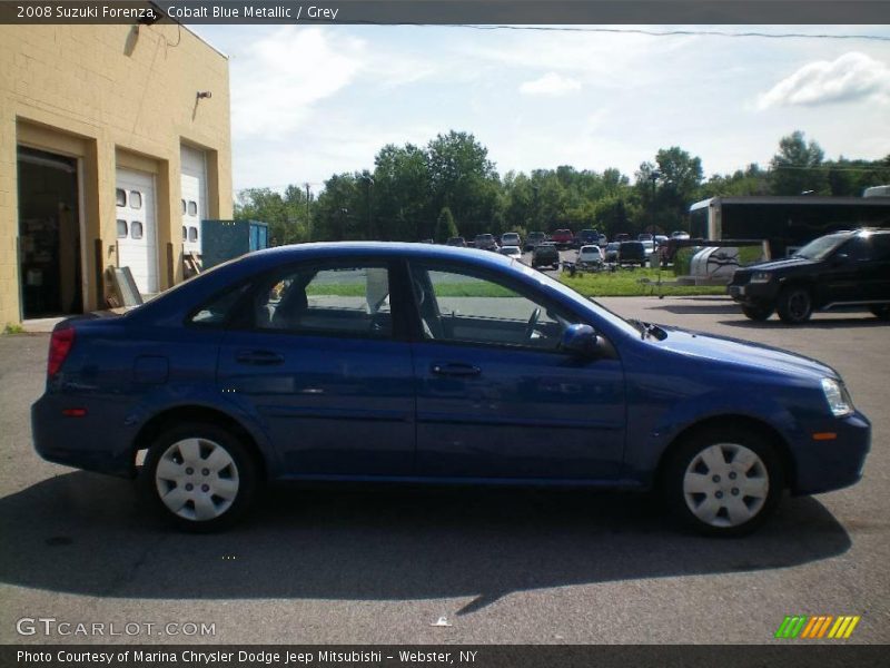 Cobalt Blue Metallic / Grey 2008 Suzuki Forenza
