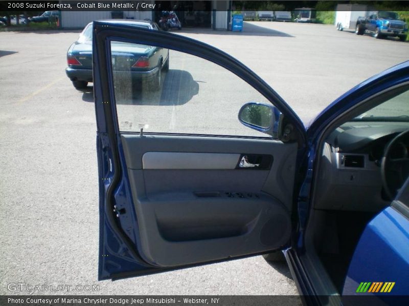 Cobalt Blue Metallic / Grey 2008 Suzuki Forenza
