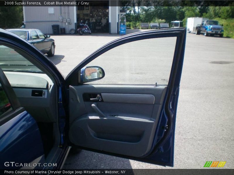 Cobalt Blue Metallic / Grey 2008 Suzuki Forenza