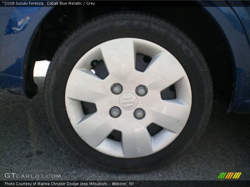 Cobalt Blue Metallic / Grey 2008 Suzuki Forenza