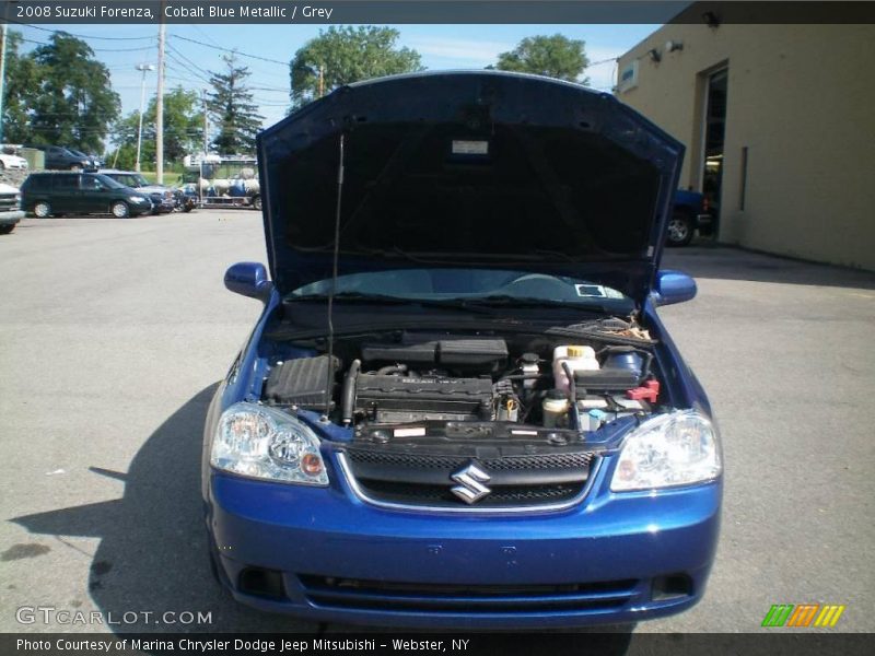 Cobalt Blue Metallic / Grey 2008 Suzuki Forenza