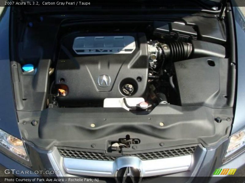 Carbon Gray Pearl / Taupe 2007 Acura TL 3.2