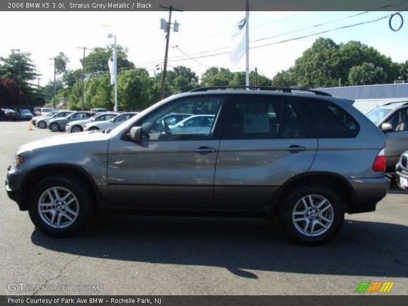 Stratus Grey Metallic / Black 2006 BMW X5 3.0i