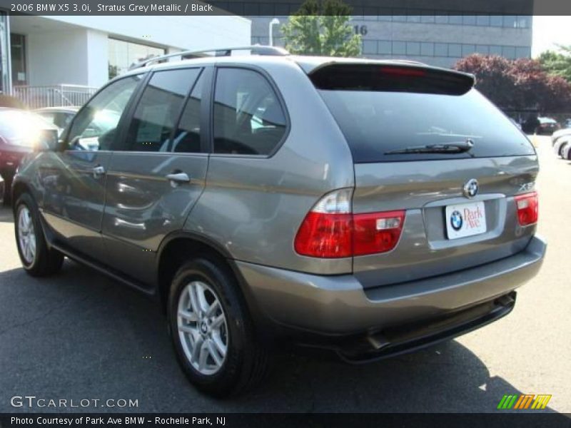 Stratus Grey Metallic / Black 2006 BMW X5 3.0i
