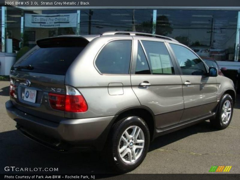 Stratus Grey Metallic / Black 2006 BMW X5 3.0i