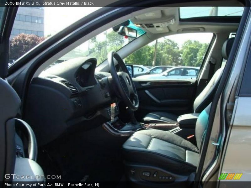 Stratus Grey Metallic / Black 2006 BMW X5 3.0i
