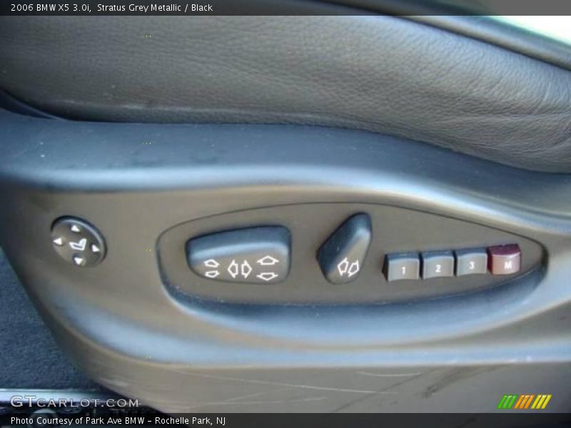 Stratus Grey Metallic / Black 2006 BMW X5 3.0i