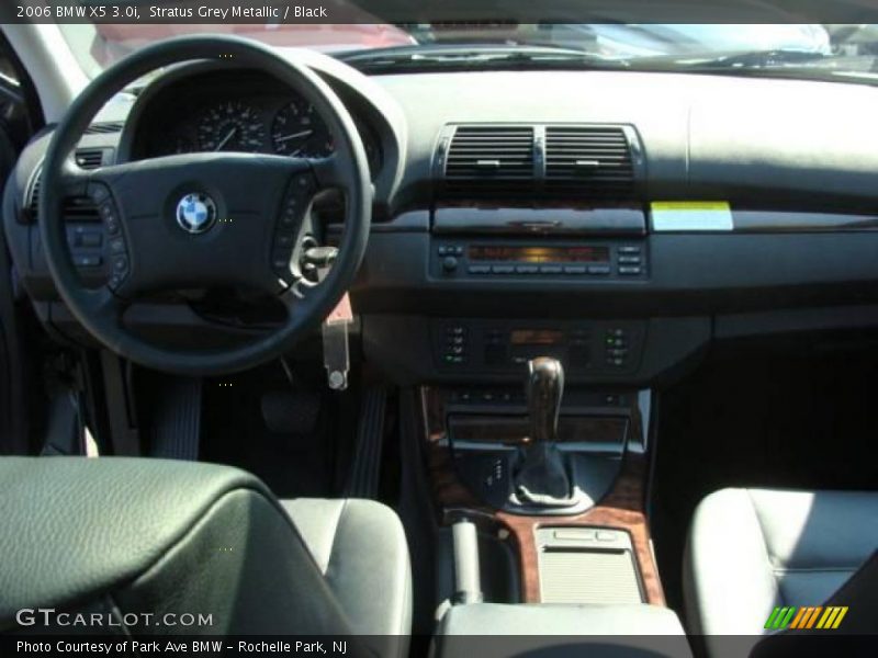 Stratus Grey Metallic / Black 2006 BMW X5 3.0i