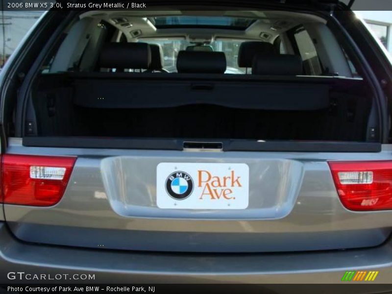 Stratus Grey Metallic / Black 2006 BMW X5 3.0i