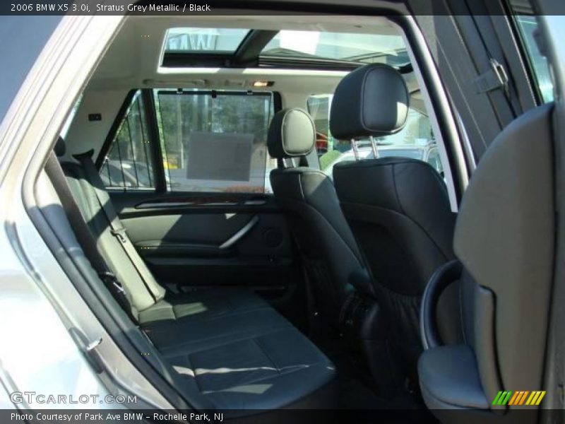 Stratus Grey Metallic / Black 2006 BMW X5 3.0i