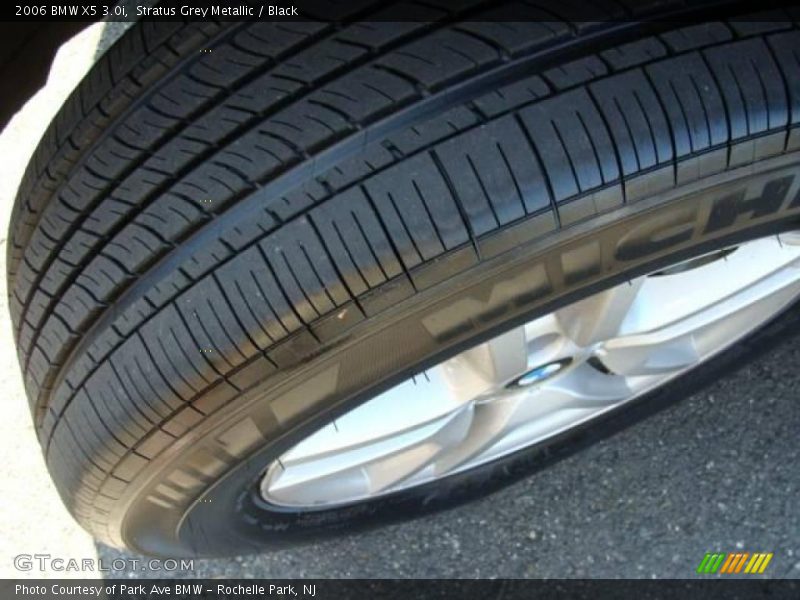 Stratus Grey Metallic / Black 2006 BMW X5 3.0i