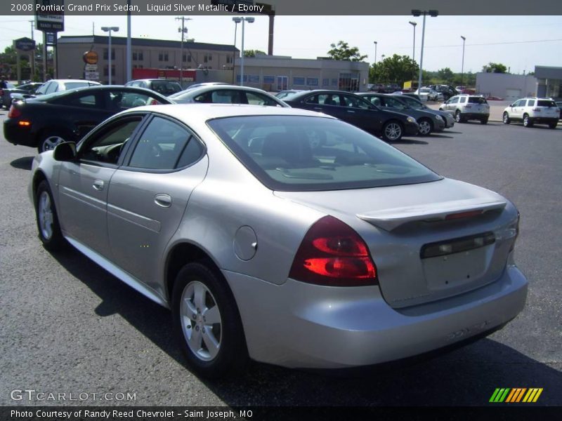 Liquid Silver Metallic / Ebony 2008 Pontiac Grand Prix Sedan