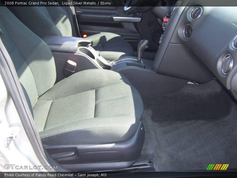 Liquid Silver Metallic / Ebony 2008 Pontiac Grand Prix Sedan