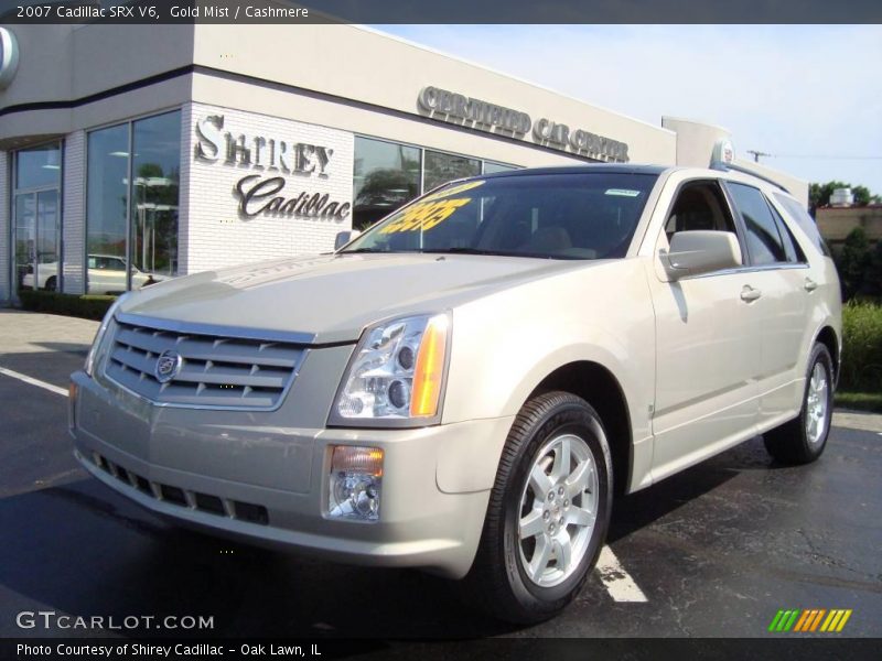 Gold Mist / Cashmere 2007 Cadillac SRX V6
