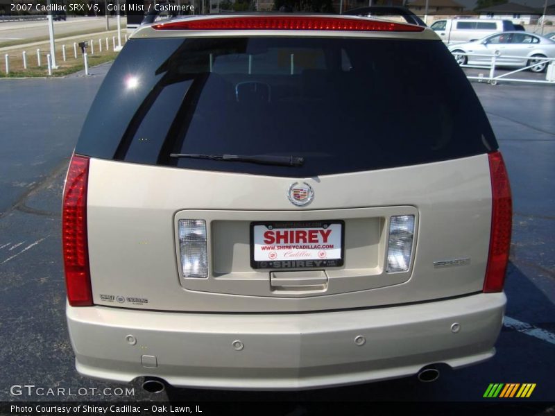 Gold Mist / Cashmere 2007 Cadillac SRX V6