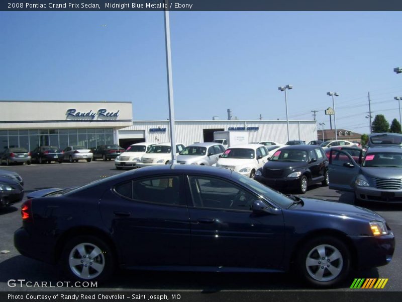 Midnight Blue Metallic / Ebony 2008 Pontiac Grand Prix Sedan