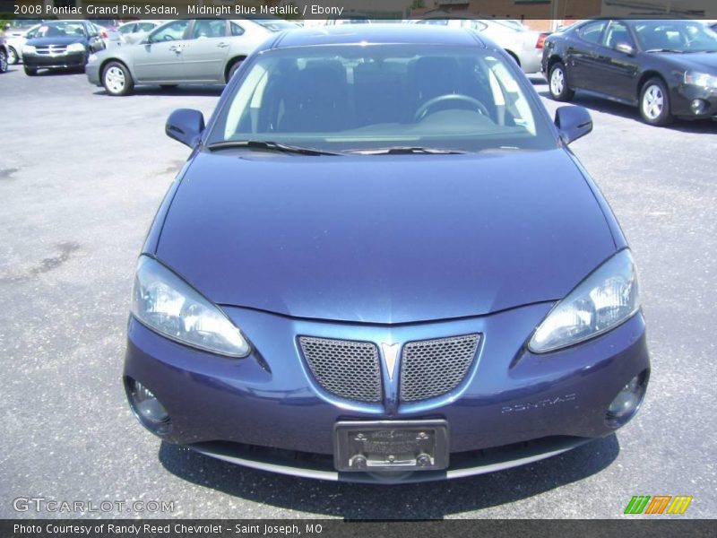 Midnight Blue Metallic / Ebony 2008 Pontiac Grand Prix Sedan
