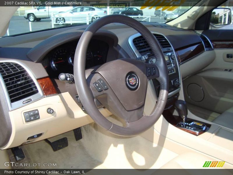 Gold Mist / Cashmere 2007 Cadillac SRX V6