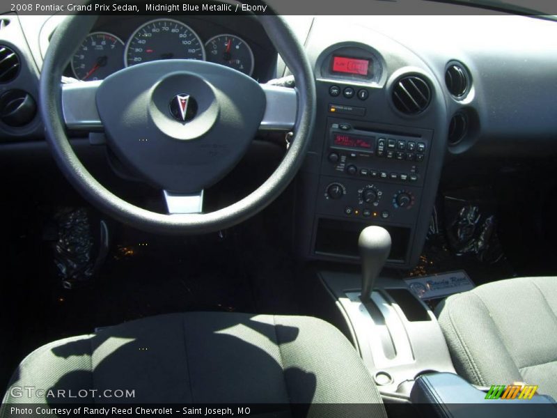 Midnight Blue Metallic / Ebony 2008 Pontiac Grand Prix Sedan