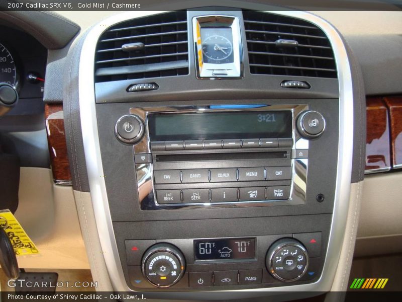 Gold Mist / Cashmere 2007 Cadillac SRX V6
