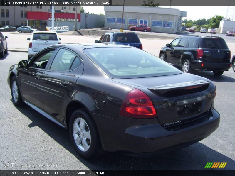 Dark Mocha Metallic / Ebony 2008 Pontiac Grand Prix Sedan