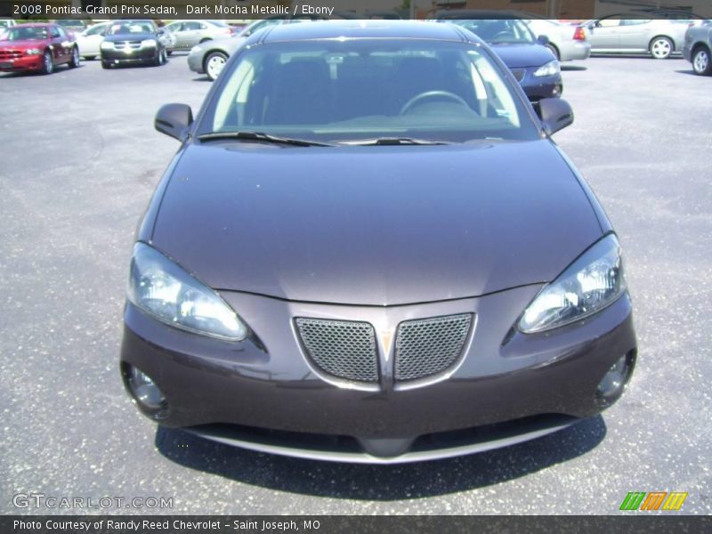 Dark Mocha Metallic / Ebony 2008 Pontiac Grand Prix Sedan