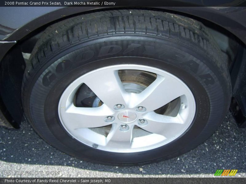 Dark Mocha Metallic / Ebony 2008 Pontiac Grand Prix Sedan