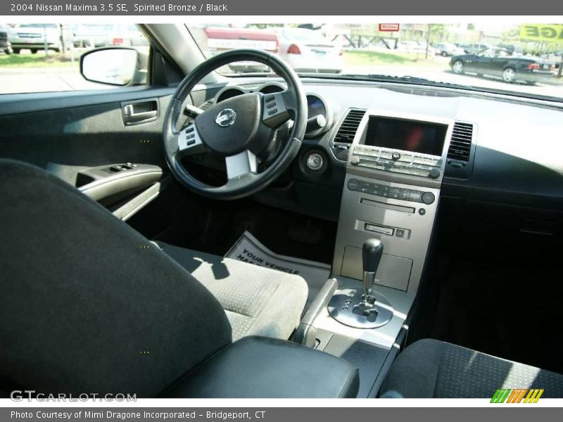 Spirited Bronze / Black 2004 Nissan Maxima 3.5 SE