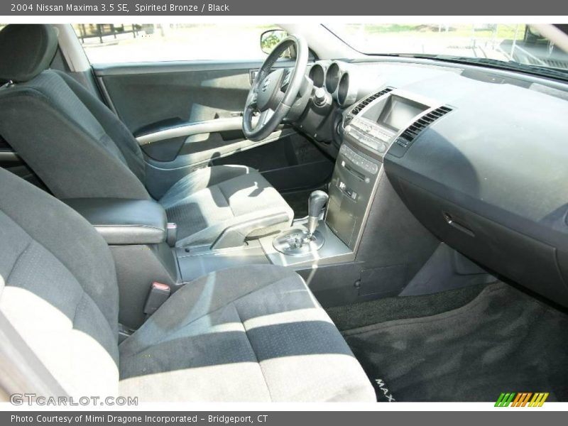 Spirited Bronze / Black 2004 Nissan Maxima 3.5 SE