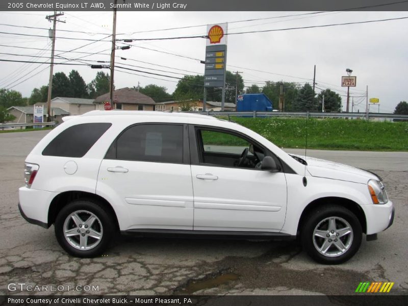 Summit White / Light Gray 2005 Chevrolet Equinox LT AWD